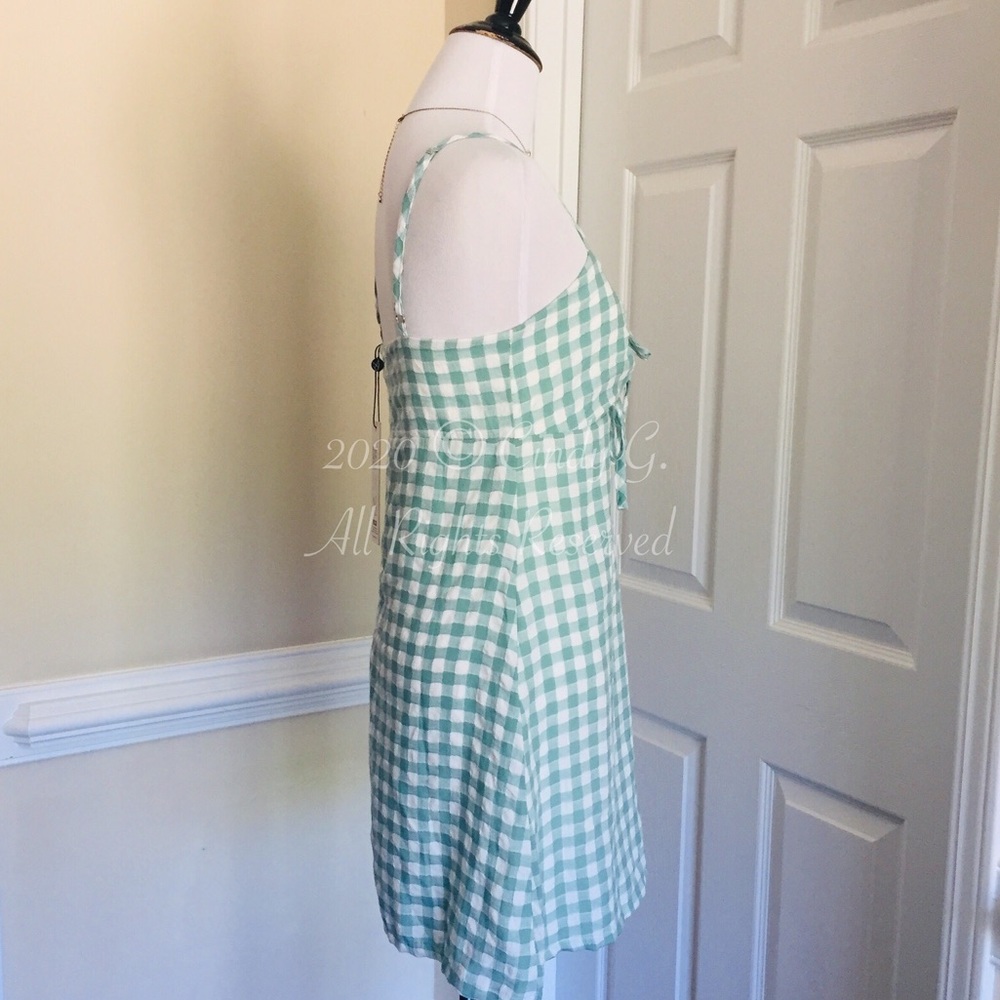 ✨NEW MINKPINK Sage Gingham Dress - Picture 5 of 8